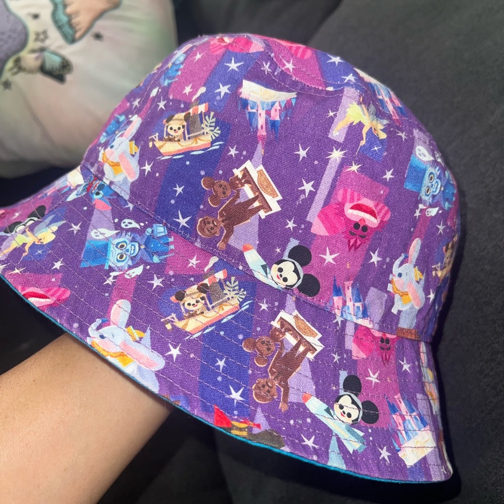 Reversible Disney World bucket hat